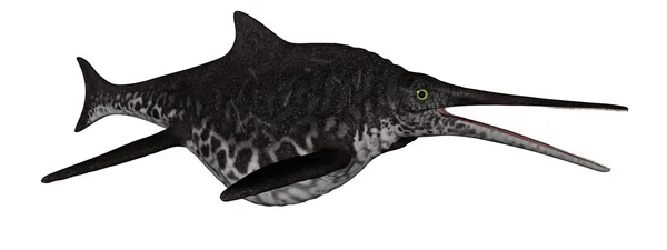 Риба динозаврів Шеймура - 3D рендеринг — стокове фото