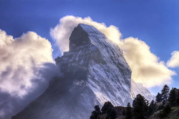Matterhorn, zermatt, İsviçre — Stok fotoğraf