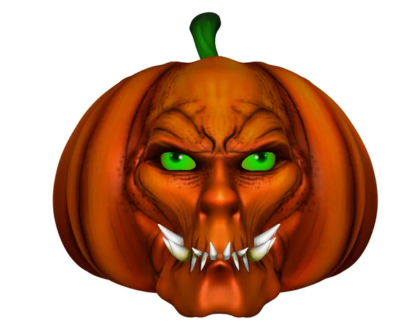 Halloween pumpa - 3D rendering — Stockfoto