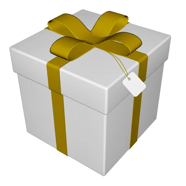 Gift - 3D render — Stock Photo, Image