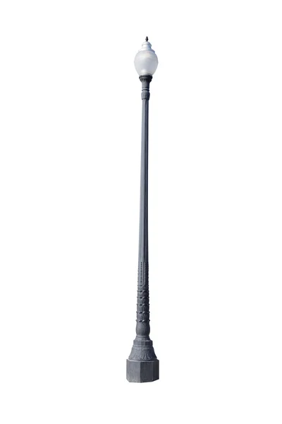 An isolated photo of an old street lamppost — Stock Photo, Image