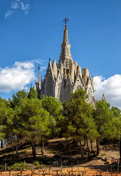 Montserrat Kilisesi Montferri Alt Kampı Tarragona — Stok fotoğraf
