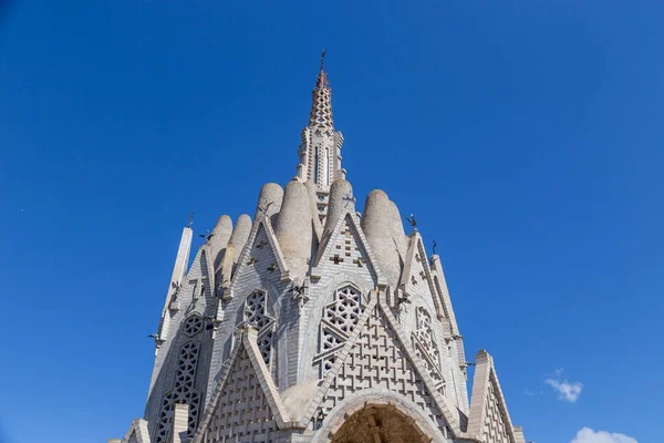 Church Montserrat Montferri Alt Camp Tarragona Imagem De Stock