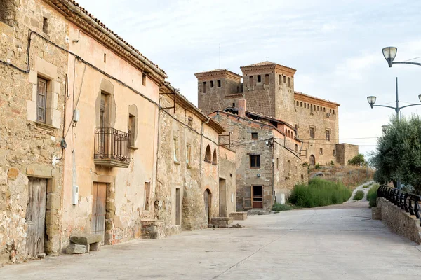 Hrad Montcortes Segarra Lleida Katalánsko Španělsko — Stock fotografie