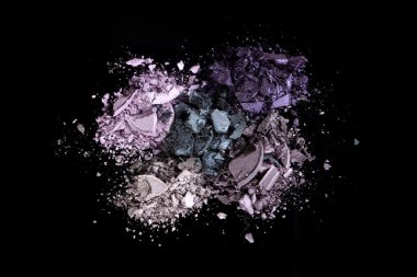 Siyah arka plan üzerine göz farı ayarlar