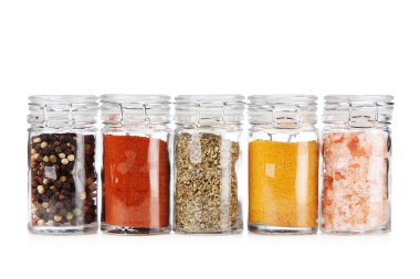 Küme farklı otlar, baharatlar