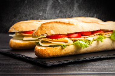 Panini ızgara sandviç