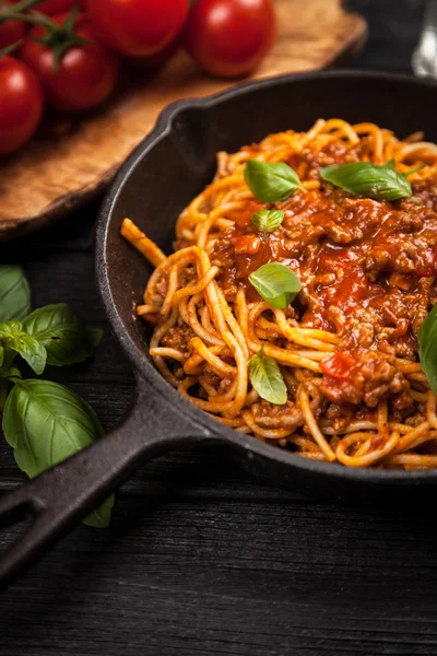 Spaghetti tradizionali bolognesi — Foto Stock