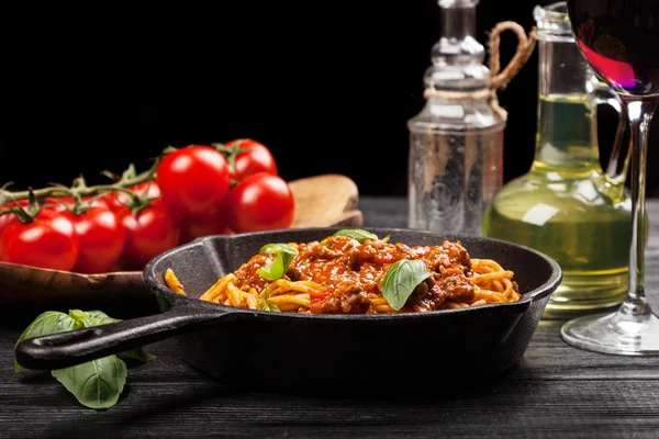 Traditionella spaghetti bolognese — Stockfoto