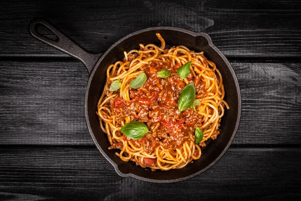 Традиційні спагетті bolognese — стокове фото