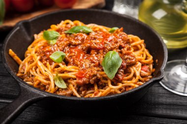 geleneksel spagetti Bolonez