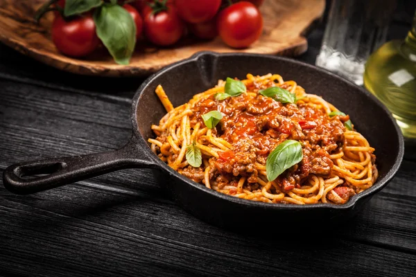 Traditionella spaghetti bolognese — Stockfoto