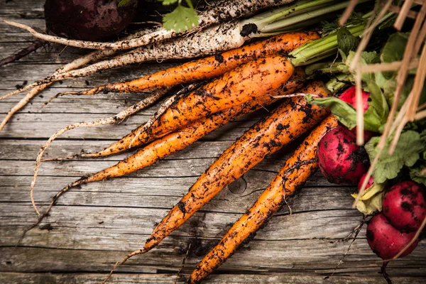 Verduras orgánicas frescas — Foto de Stock