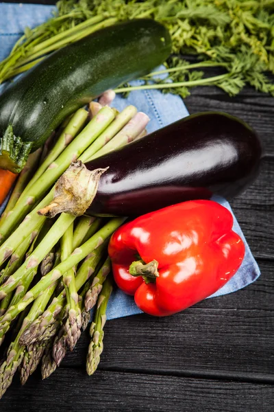 Sortering av grillede grønnsaker – stockfoto