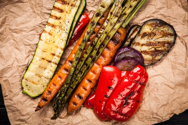 Assortiment de légumes grillés — Photo