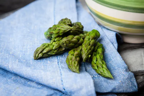 Asperges crème soep — Stockfoto