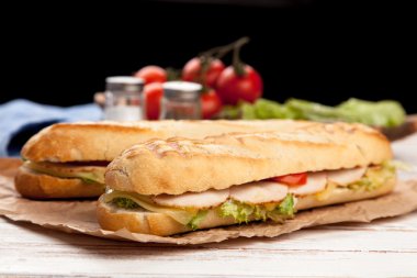 Panini ızgara sandviç