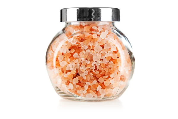 Salt in a glass — Stock Photo, Image