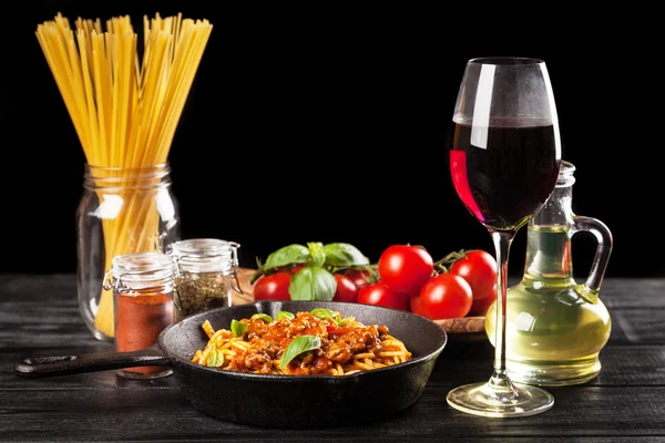 Traditionella spaghetti bolognese — Stockfoto