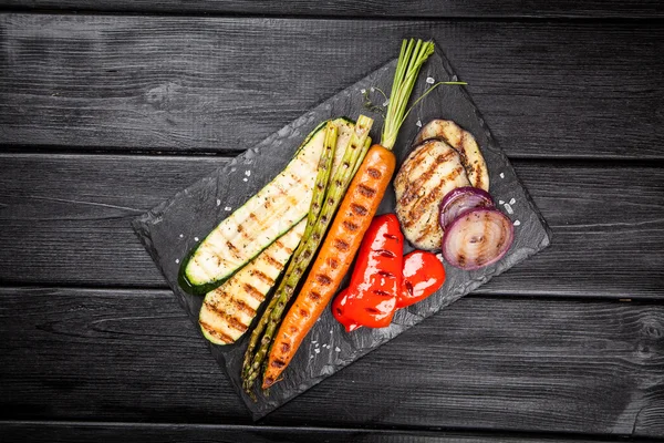 Surtido de verduras a la parrilla — Foto de Stock