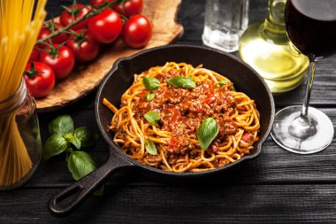 geleneksel spagetti Bolonez