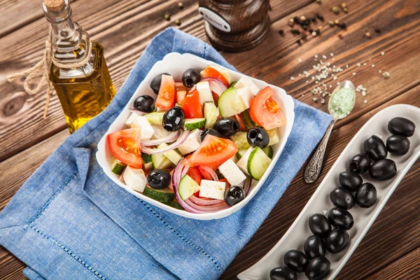 Deliciosa ensalada griega — Foto de Stock