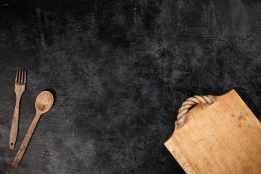 eski ahşap kesme tahtası