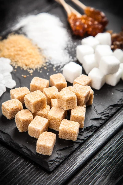 Διάφοροι τύποι ζάχαρης — Φωτογραφία Αρχείου