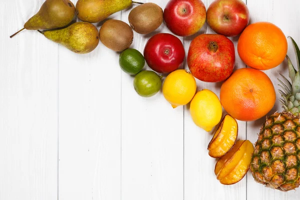 Set of colorful fruits — Stock Photo, Image