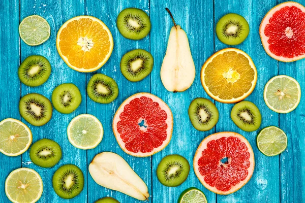 Set of colorful fruits — Stock Photo, Image