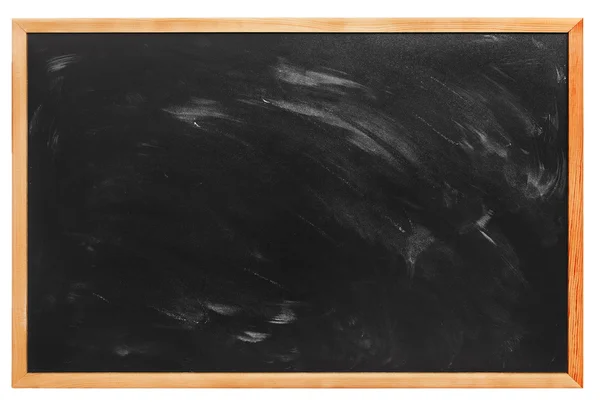 Blackboard with traces of chalk — Stock Photo, Image