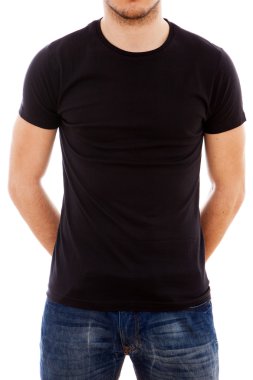 genç ve yakışıklı bir adam portresi Studio