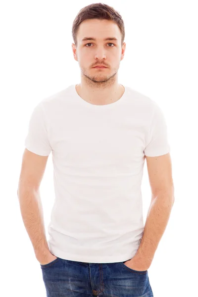 Studio portrait of a young handsome man — Stock Photo, Image