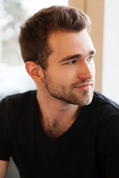 Face portrait of a young man — Stock Photo, Image