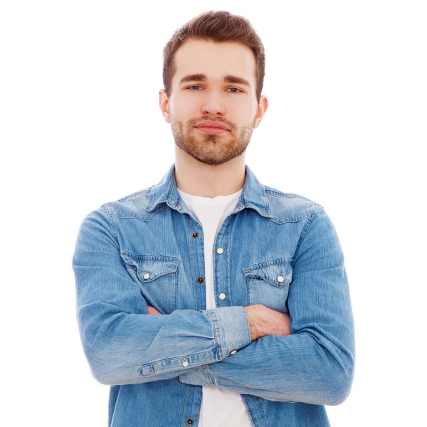 Retrato de um jovem — Fotografia de Stock