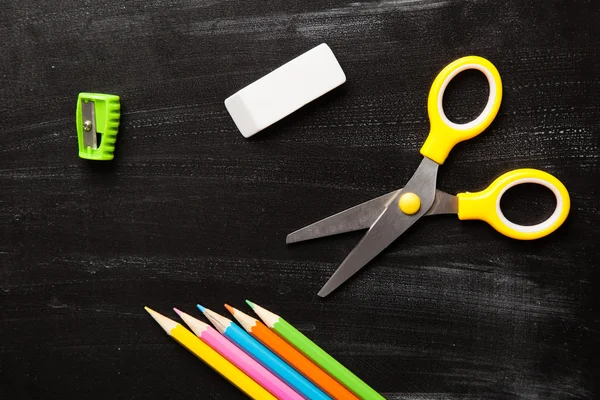 Accessori per scuola e ufficio — Foto Stock