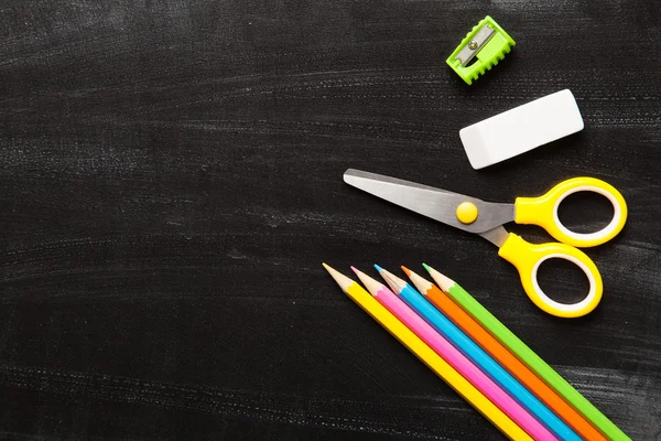 Accessori per scuola e ufficio — Foto Stock