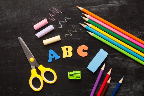 Escola e acessórios de escritório — Fotografia de Stock