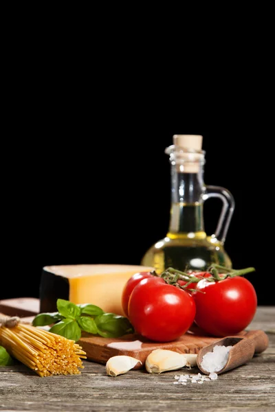 Spaghetti-Zutaten — Stockfoto