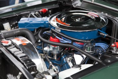 Mustang yarış başlangıç Wroclaw, Polonya