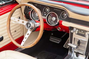 Mustang yarış başlangıç Wroclaw, Polonya