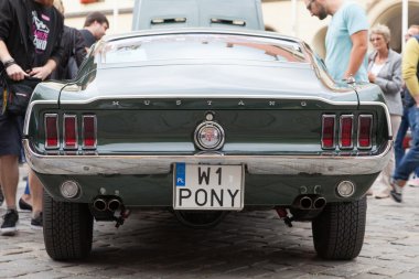 Mustang yarış başlangıç Wroclaw, Polonya