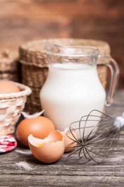 taze organik yumurta