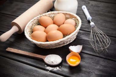 taze organik yumurta