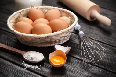 taze organik yumurta