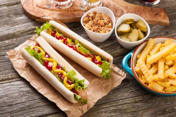 Hotdogs — Stockfoto