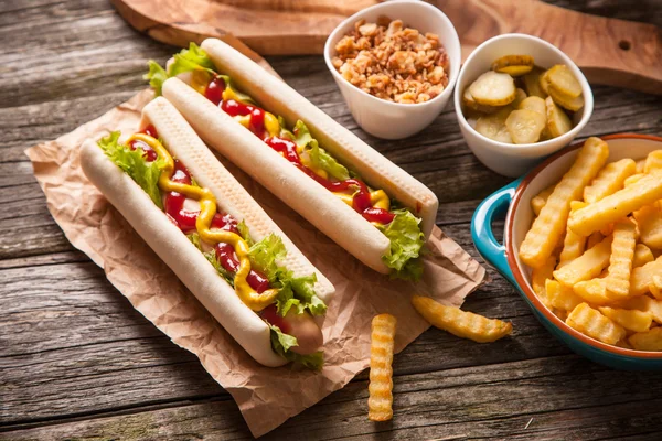 Hot dogs — Stock Photo, Image