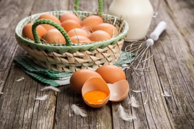 taze organik yumurta