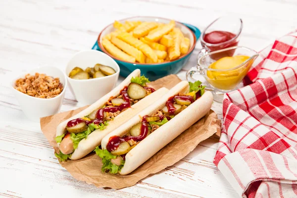 Hotdogs — Stockfoto