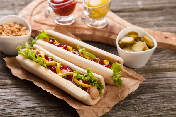 Hot dogs — Stock Photo, Image